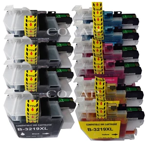 10PK - 4BK 2C 2M 2Y LC3219 LC3219XL полный чернильный картридж для принтера Brother MFC-J5330DW J5335DW J5730DW J5930DW J6530DW J6935DW принтер LC3217 - Цвет: 10PK - 4BK 2C 2M 2Y