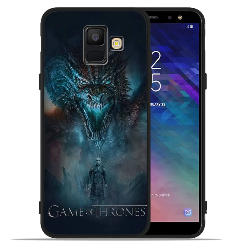 H1401 Игра престолов Daenerys Дракон Джон для samsung Galaxy A9 A8 A7 A6 A5 A3 J3 J4 J5 J6 J8 плюс чехол для телефона чехол Coque Etui мягкий - Цвет: H1401