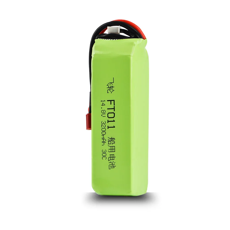 2018 хорошее качество ZDF Lipo 4S 14 8 V 3200mah 30C RC лодка FT010 FT011 батарея с Т-образным разъемом