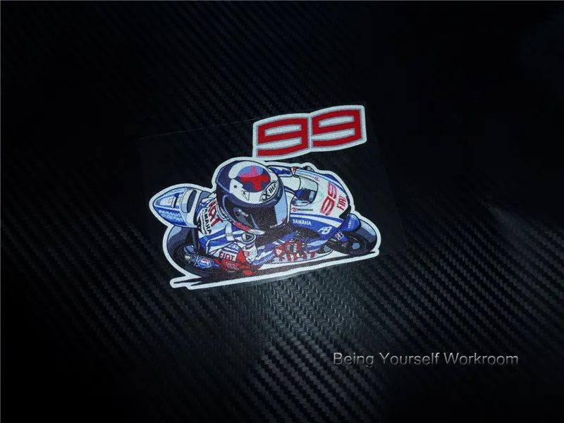 Светоотражающие наклейки для мотокросса Хорхе Лоренцо 99 дюймов|motorbike stickers|stickers car