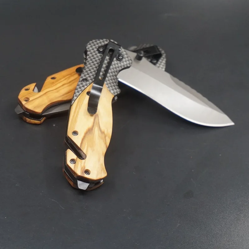 Складной нож для выживания охоты тактический походные боевые карманные ножи с