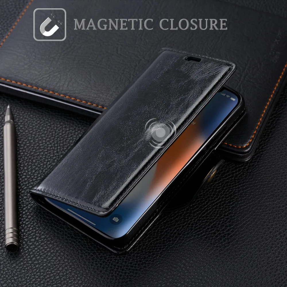 SLEO ретро кожаный чехол для huawei Y5 2018 Coque Роскошный кошелек Стенд флип Prime чехлы |