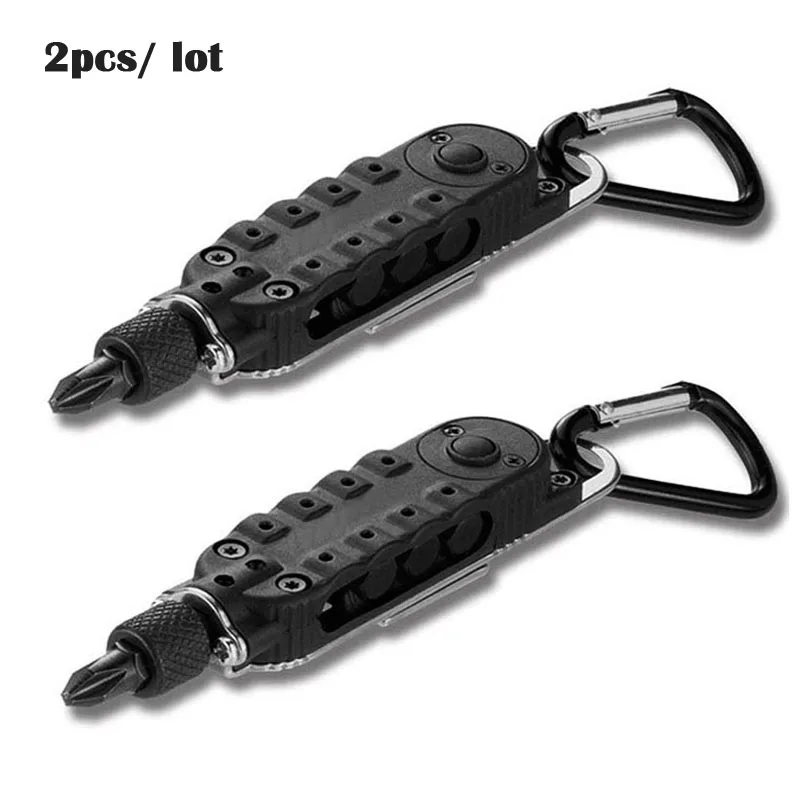 (2 шт./лот) портативный набор отверток с шестигранным гаечным ключом светодиодный