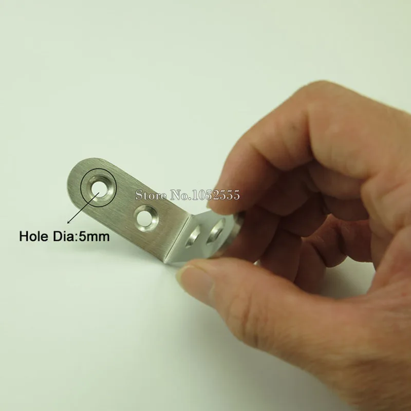 100 шт. 40*40*17 мм нержавеющая металлическая отделка|angle bracket|stainless steel angle bracketsteel bracket |