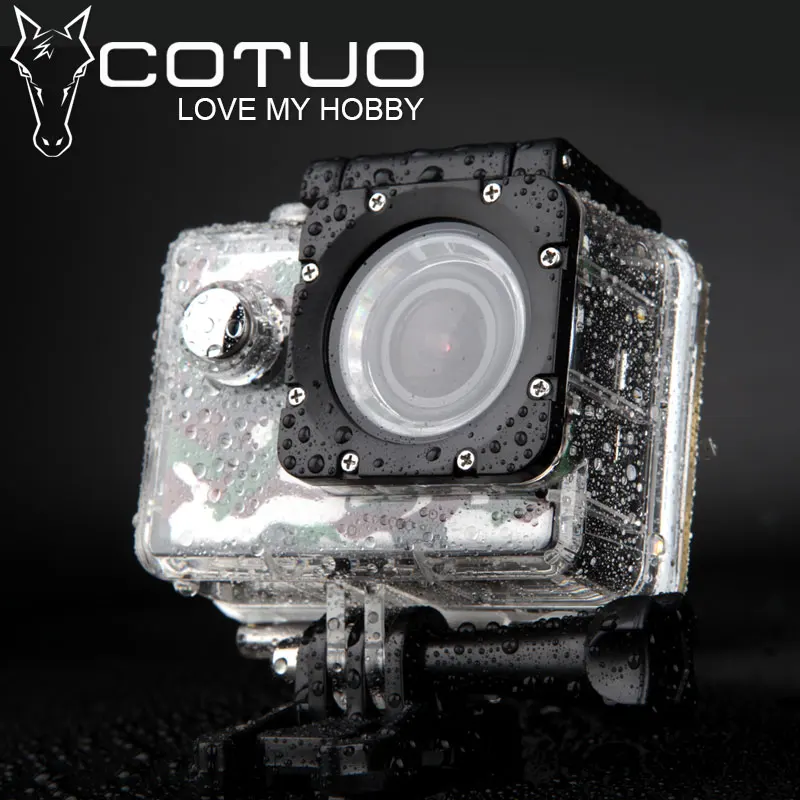 Экшн-камера COTUO CS70 Full HD 1080P 30FPS Novatek96655 Wifi Водонепроницаемая 30 м Спортивная камера