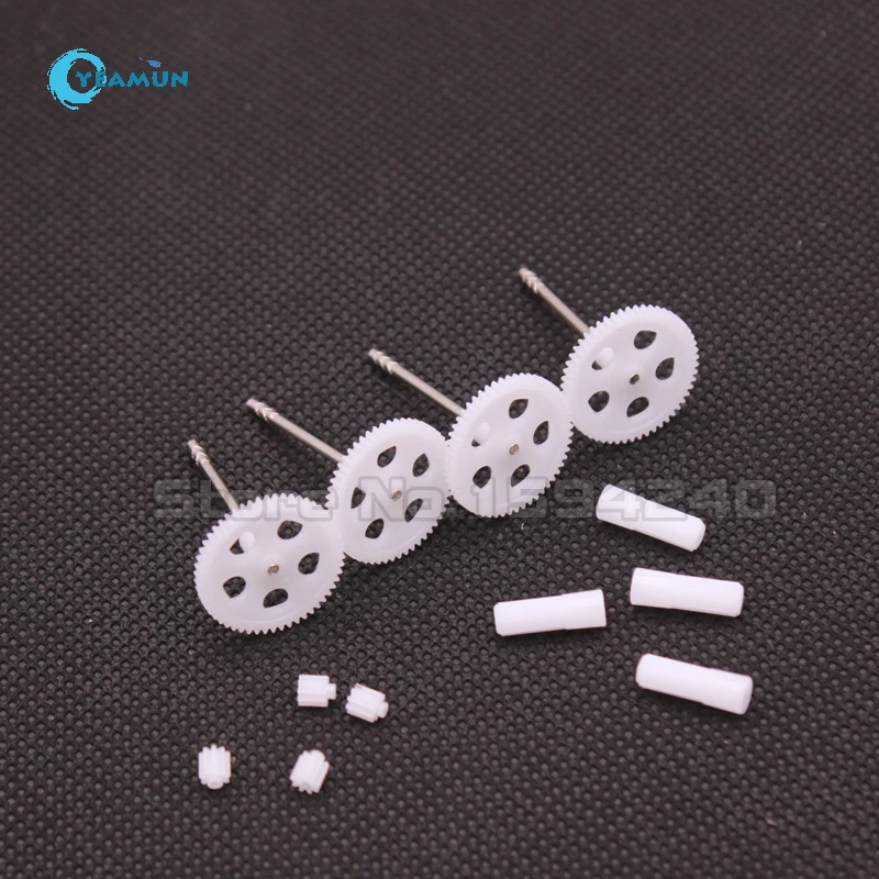 

Syma X5 X5C X5SC X5SW main gear fixed part and motor gears RC drone Quadcopter gears set Spare Parts