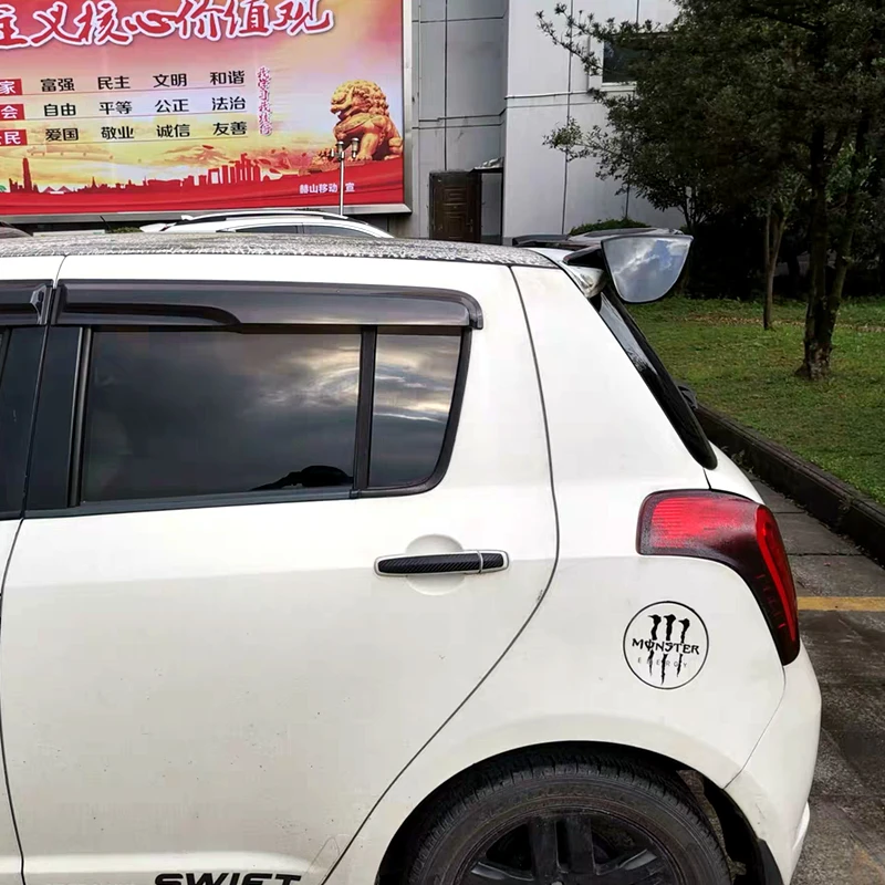 Для Suzuki Alto спойлер высокое качество абс материал автомобильное заднее крыло праймер цвет задний спойлер для Suzuki Alto 2006