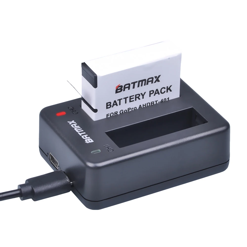 Для 3X 1500mAh Gopro Hero 4 батарея AHDBT-401 + двойной USB зарядное устройство для GoPro4 HD Hero4