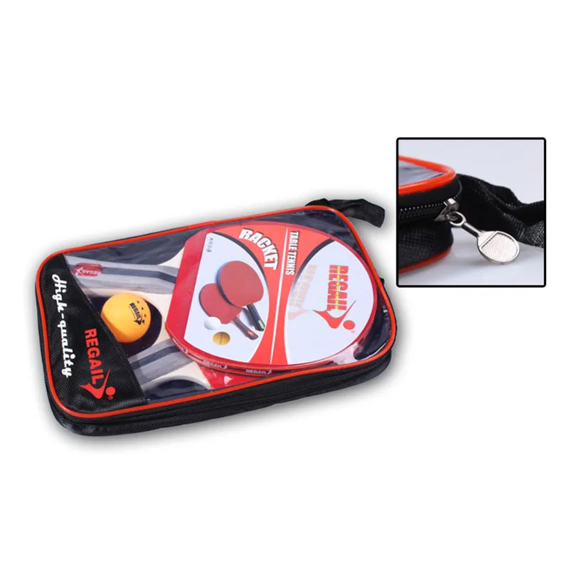 

High quality 7mm aspen table tennis racket with rubber pingpong paddle short handle tennis table rackt long handle offensive