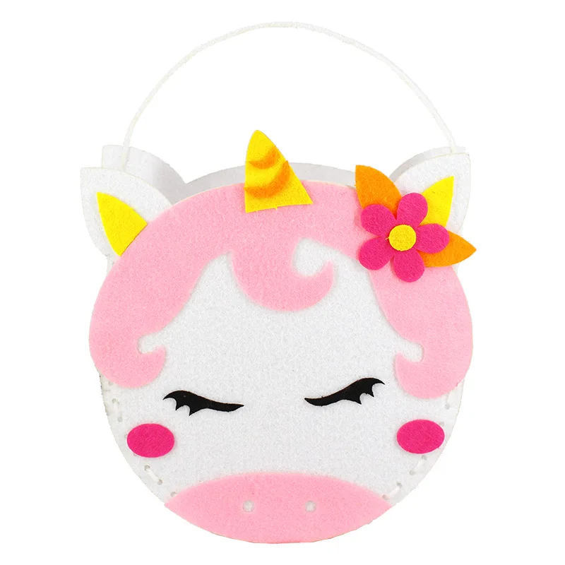 unicorn 15 Детская игрушка EVA резиновые поделки DIY наклейки детский сад игрушка материал мультфильм сумка Детские игрушки Девочка Ремесла Дети ремесла наборы - Цвет: unicorn 15