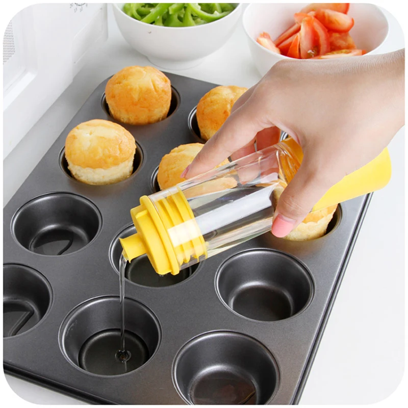 Силиконовая щеточка с бутылкой выпечка для мёда масла кисти набор выпечки блинов