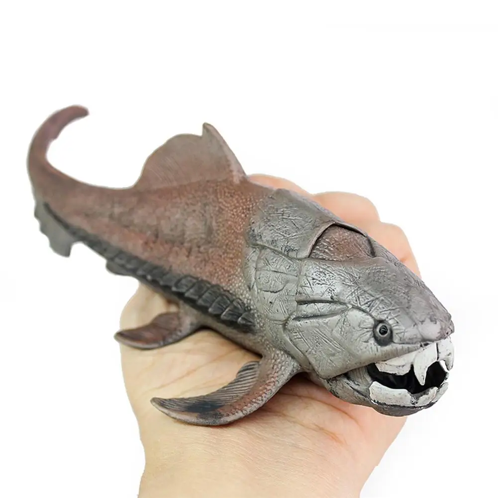 LeadingStar имитирует Dunkleosteus океанический динозавр фигурка челюсти подвижная модель