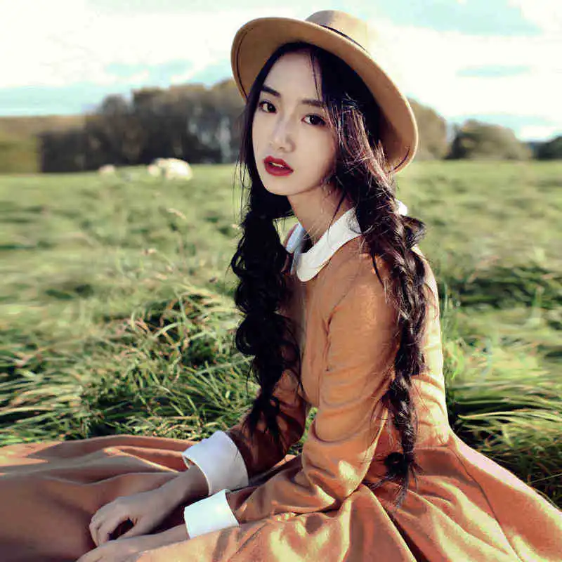 Женщины макси платье 2016 мода свободного покроя новые платья хлопка туника питер