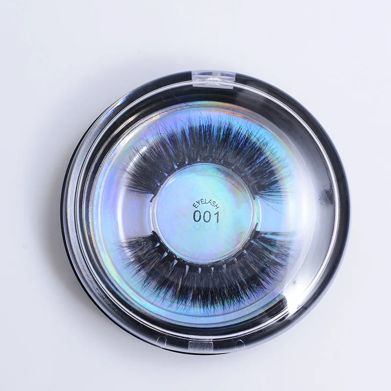 Оптовая продажа ручной работы накладные ресницы 3D Многослойные натуральные