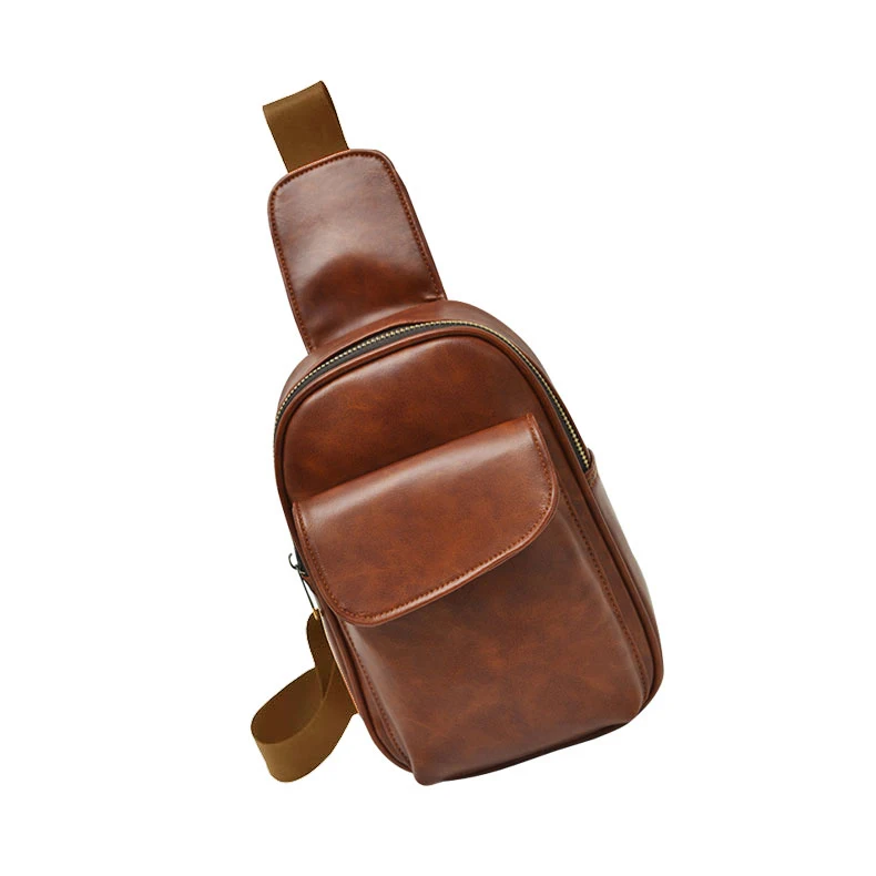 Горячая Распродажа Модная стильная ретро Мужская нагрудная сумка из