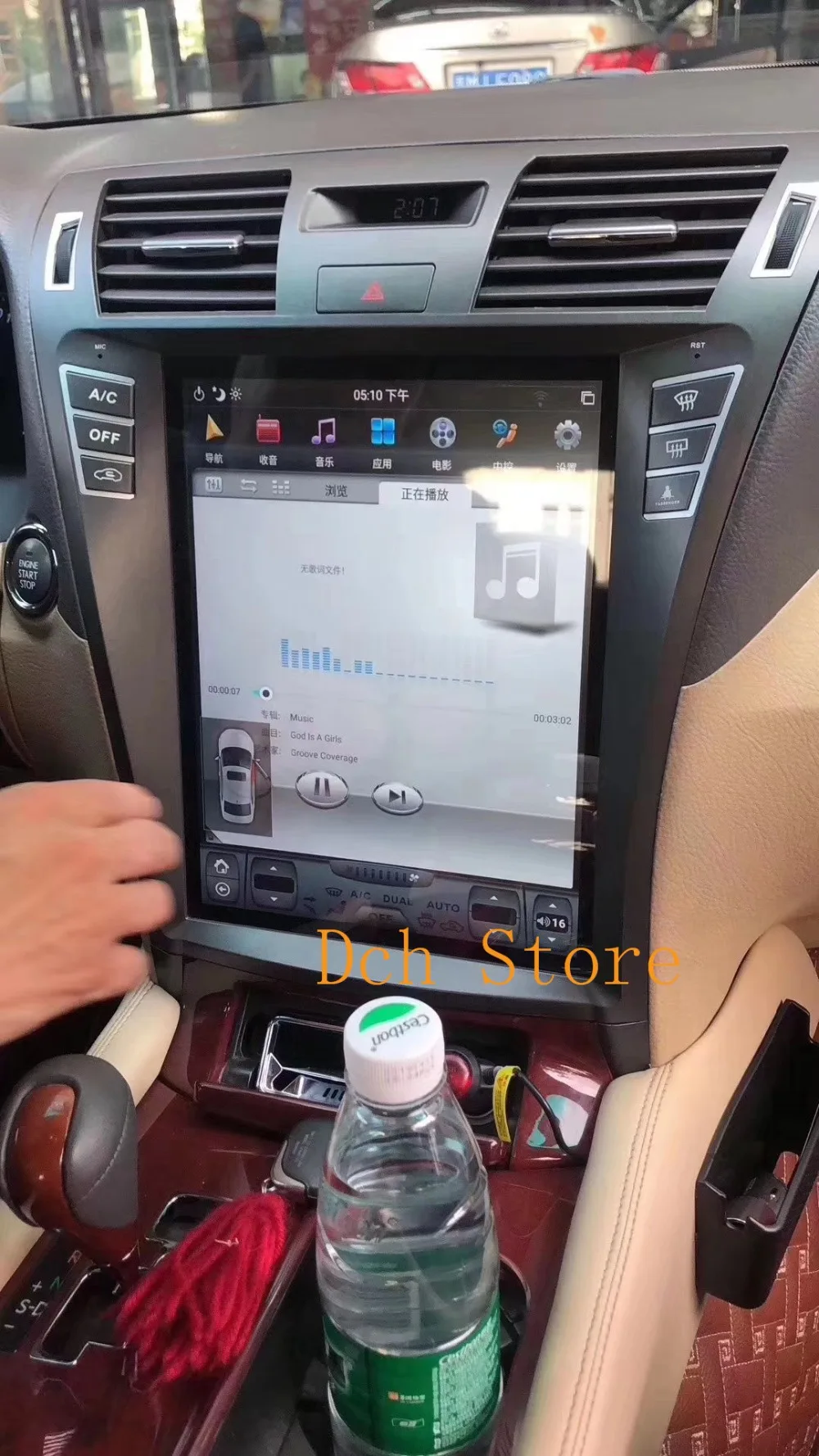 Вертикальный tesla стиль Android 8,1 автомобильный DVD gps навигация для lexus LS LS460 LS600 2006-2012 carplay 4 Гб ram 32 ГБ rom HDMI AHD радио