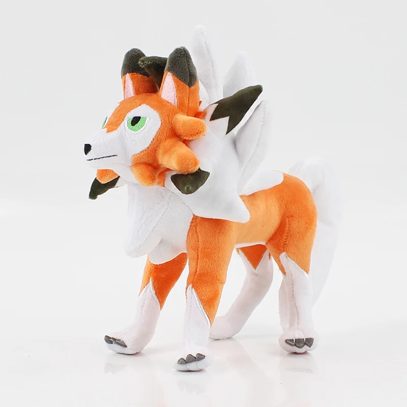 Style B 25 см Lycanroc плюшевые игрушки 7th поколения Луна волк оборотень мягкие куклы - Цвет: Style B