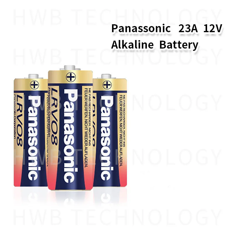 Оптовая продажа 5 шт./лот новинка 12 В ультращелочная батарея Panasonic A23 23A/аварийные
