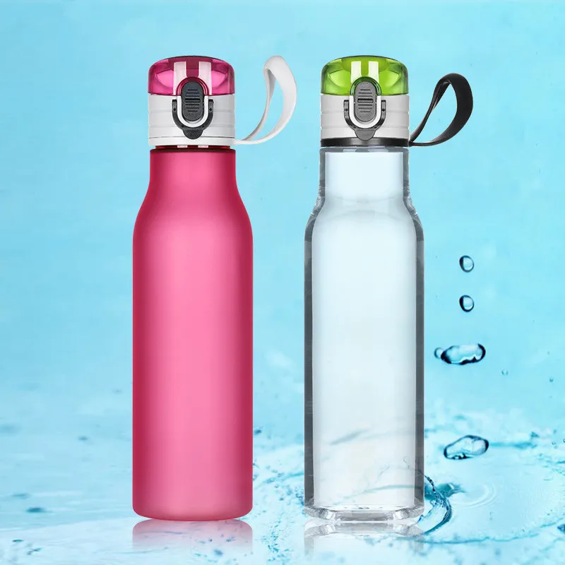 Xidealife Water Bottles 550ml Capacity Drinking Portable Leak Proof and Dust Free Lid Bicycle Camping Sport Plastic Drink | Дом и сад