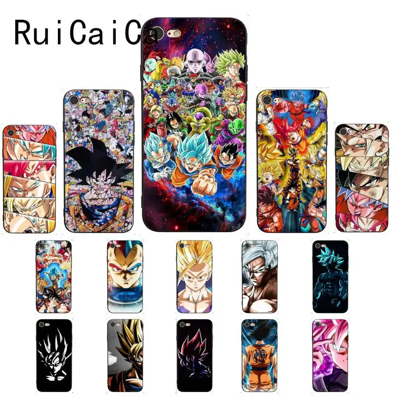 Новый силиконовый чехол для телефона Ruicaica Dragon Ball Z iPhone 6S 6plus 7 7plus 8 8Plus X Xs MAX 5 5S