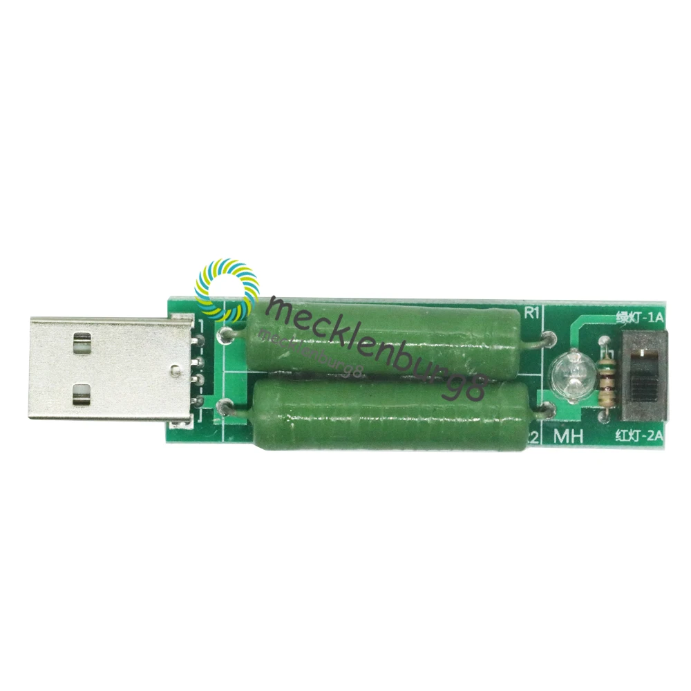 Резисторы питания с USB-разрядом и сопротивлением нагрузке испытательный