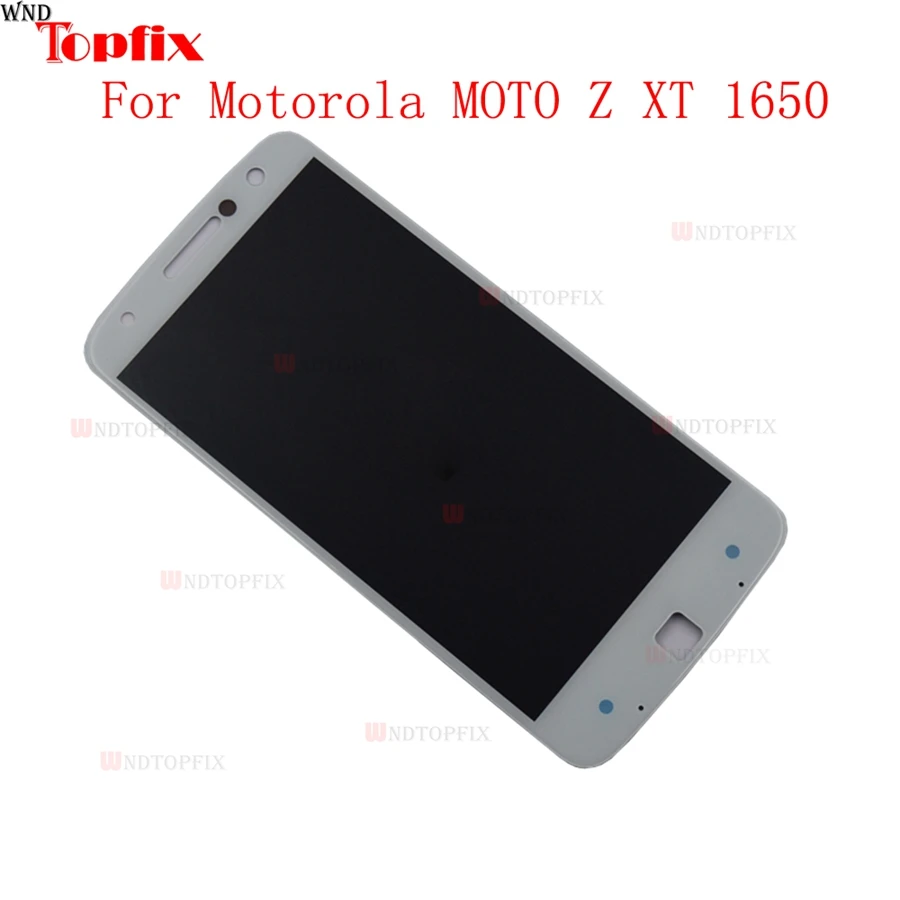

LCD Display For Motorola Moto Z Droid XT1650 LCD Display Touch Screen Digitizer Assembly Replacement Parts for moto z lcd