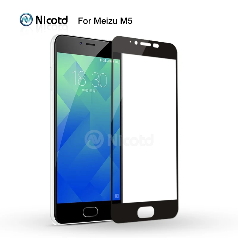 2 шт./лот 2.5D 9H полное покрытие из закаленного стекла для Meizu M3 Note M3S M3 Mini Max M3E M3X Защитная пленка для экрана