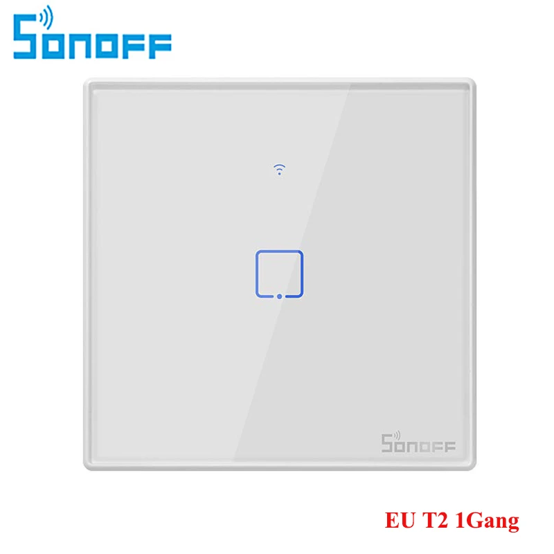 Itead Sonoff T2 ЕС 86 Размер 1/2/3 серия TX 433 мгц радиочастотный пульт дистанционного