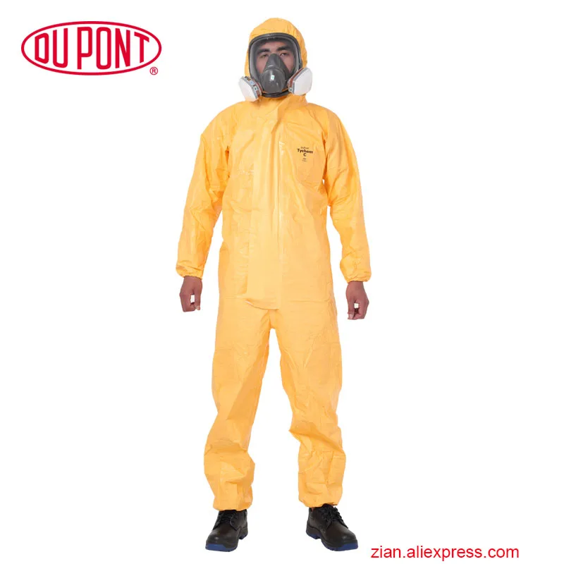 DuPont C Тип 3 химическая защитная одежда высокая концентрация неорганические