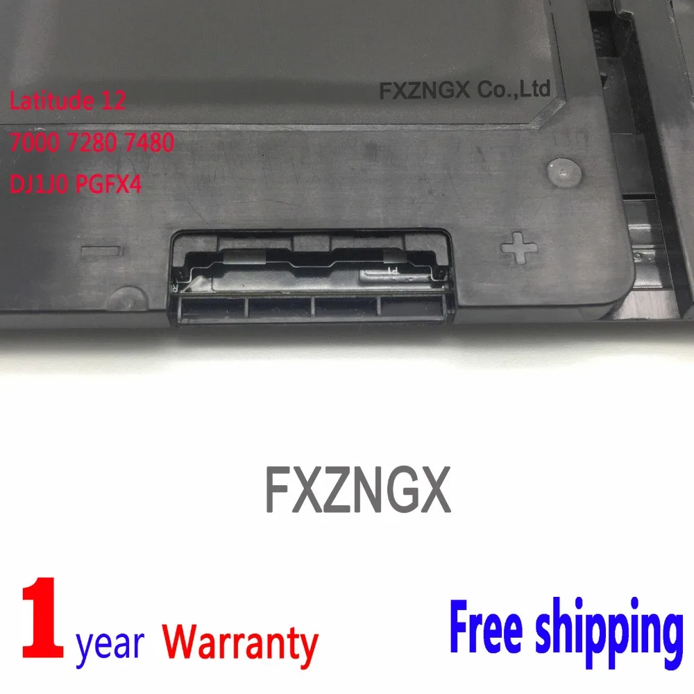 Оригинальный аккумулятор DJ1J0 42 Вт/ч для Dell Latitude 12 7000 7280 7380 7480 PGFX4 ONFOH OEM|Комплекты