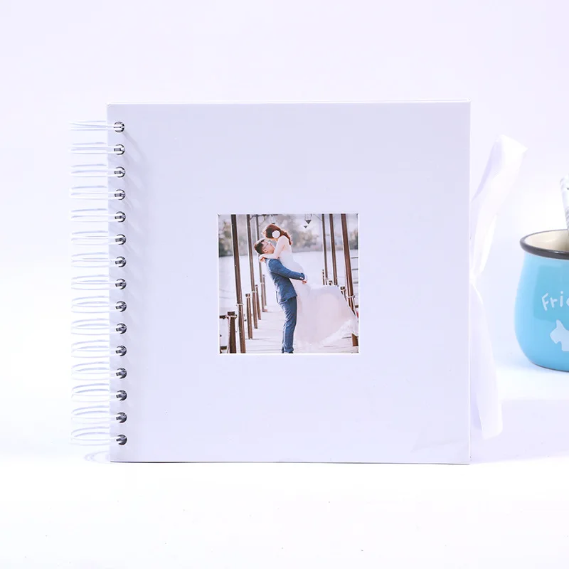 8inch White 8 дюймов фотоальбом De Foto свадебный альбом скрапбук Fotograf Albumu Portafoto альбом Скрапбукинг записная книжка юбилейный подарок - Цвет: 8inch White
