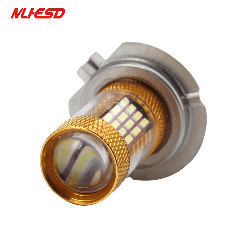 10 шт. H7 4014 60SMD противотуманные огни ксенон белый Автомобильная Противо Туманная