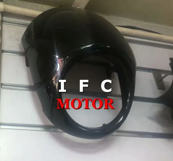 IFCMOTOR передняя фара мотоцикла обтекатель клобук для Harley V ROD Dyna FX Sportster XL Черный