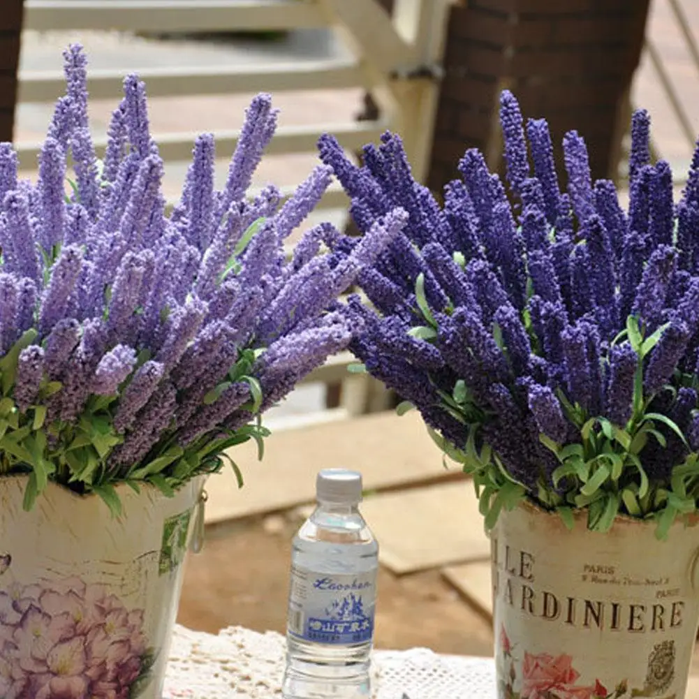 TPFOCUS имитирует Букет Лаванды искусственный цветок домашнее свадебное украшение