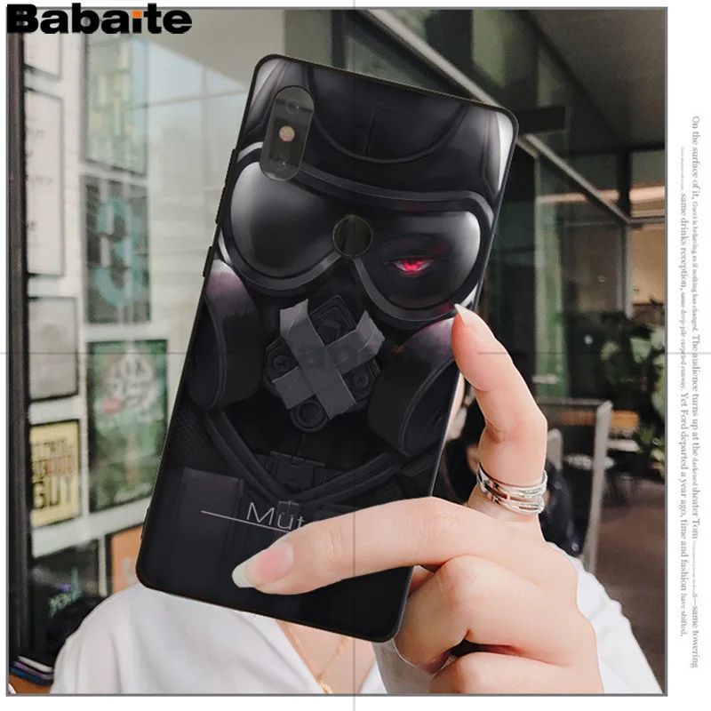 Babaite rainbow six siege разноцветный милый чехол для телефона, аксессуары для xiaomi mi 6 8 se note2 3 mi x2 redmi 5 5plus note 4 5 5 Чехол