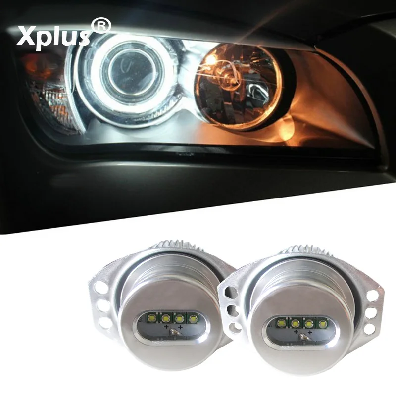 Xplus 25 Вт * 2 50W светодиодные габаритные огни глаза ангела байт Cree чипы белого и