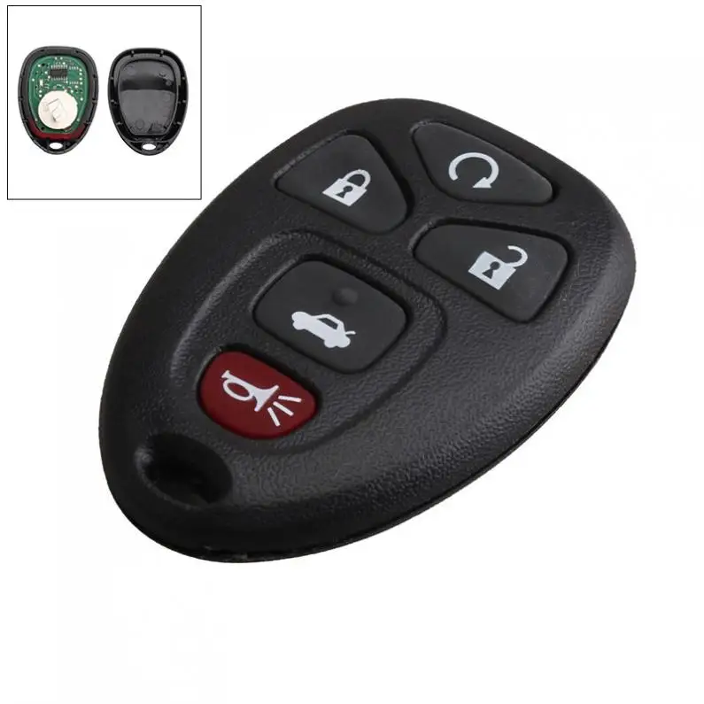 Прочный 315 МГц 5 кнопок без ключа брелок кобgt04a для Chevrolet Malibu/Cobalt Buick Lacrosse/Allure Pontiac