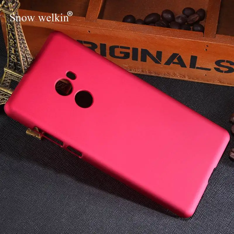 Снежный Welkin для Xiaomi mix2 роскошный прорезиненный матовый пластиковый жесткий