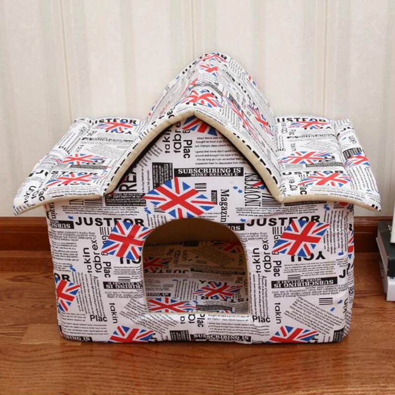 2017 модный креативный тканевый спонж милый мягкий домик на крышу для кошек собак