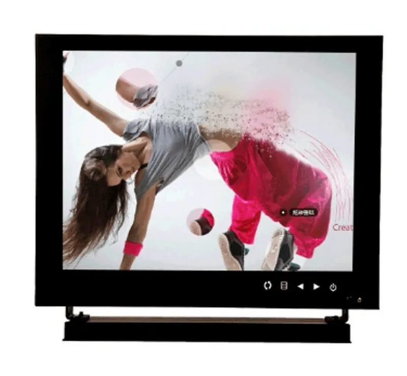 8-дюймовый HD 1024x768 Монитор для камеры видеонаблюдения VGA/BNC/AV/HDMI вход