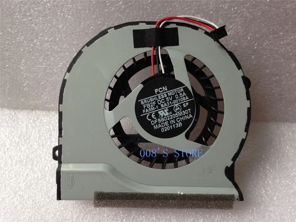 Новый вентилятор охлаждения ЦП для SAMSUNG NP300V5A NP305V4A NP300E5C NP305V4Z NP300E4C NP300E4X NP300V4 NP300E4A