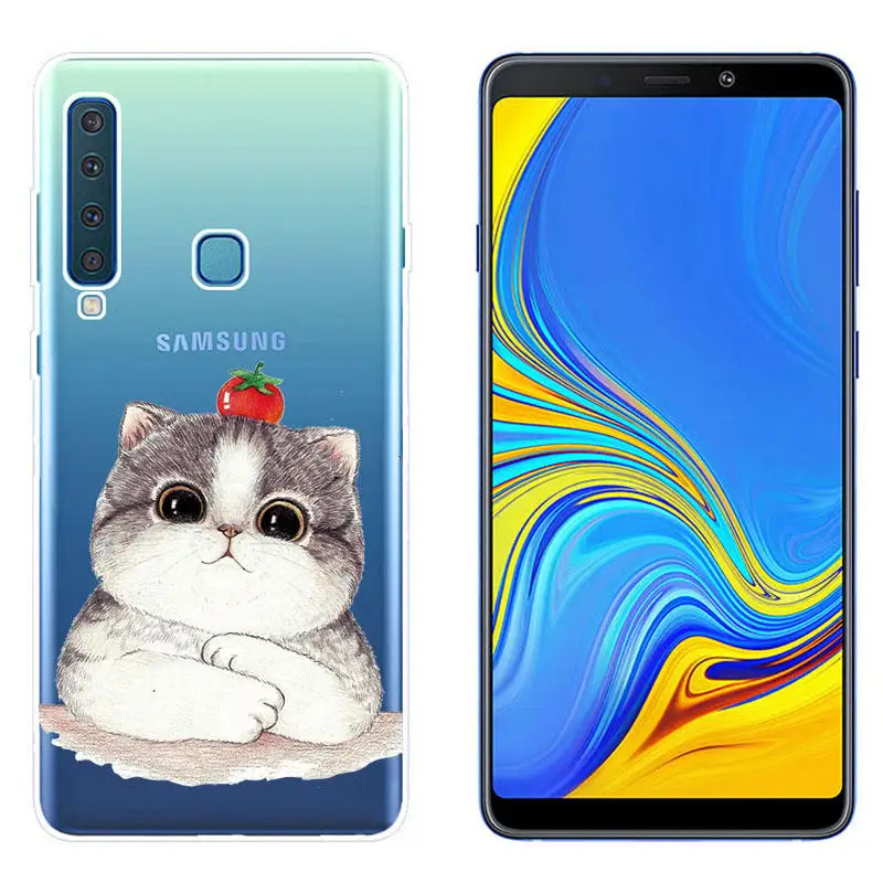 Arvin TPU чехол для A750 A6 A8 2018 A520 Fundas смартфона A5 A7 Plus Samsung Galaxy A9 прозрачный силиконовый |