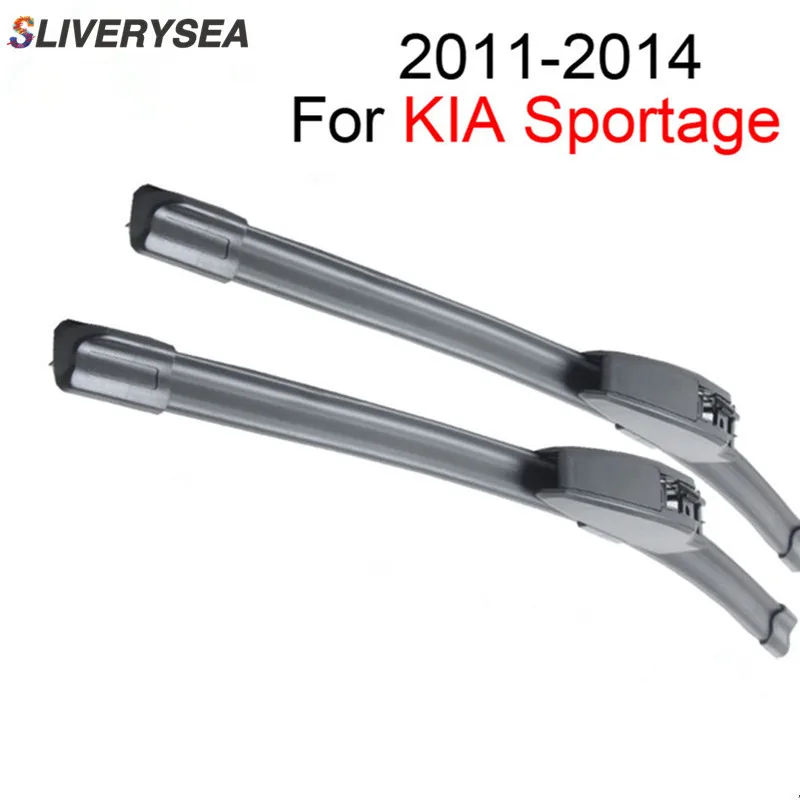 Лезвия стеклоочистителя SLIVERYSEA для KIA Sportage 2011 2014 24 &quot+ 18&quot высокое качество Iso9001