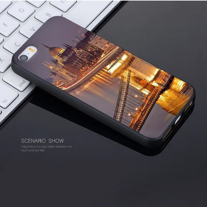 Yinuoda для iphone 7 6 X Чехол в Праге Европа красивые мосты город Bling чехол для телефона для iphone X 8 7 6 6S Plus X 5 5S SE 5C