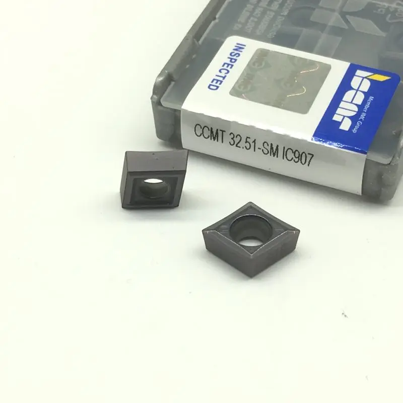 SHR 10 шт. CCMT09T304-SM CCMT 32 51 SM IC908 режущий карбид Вставки внешняя вставка для режущего