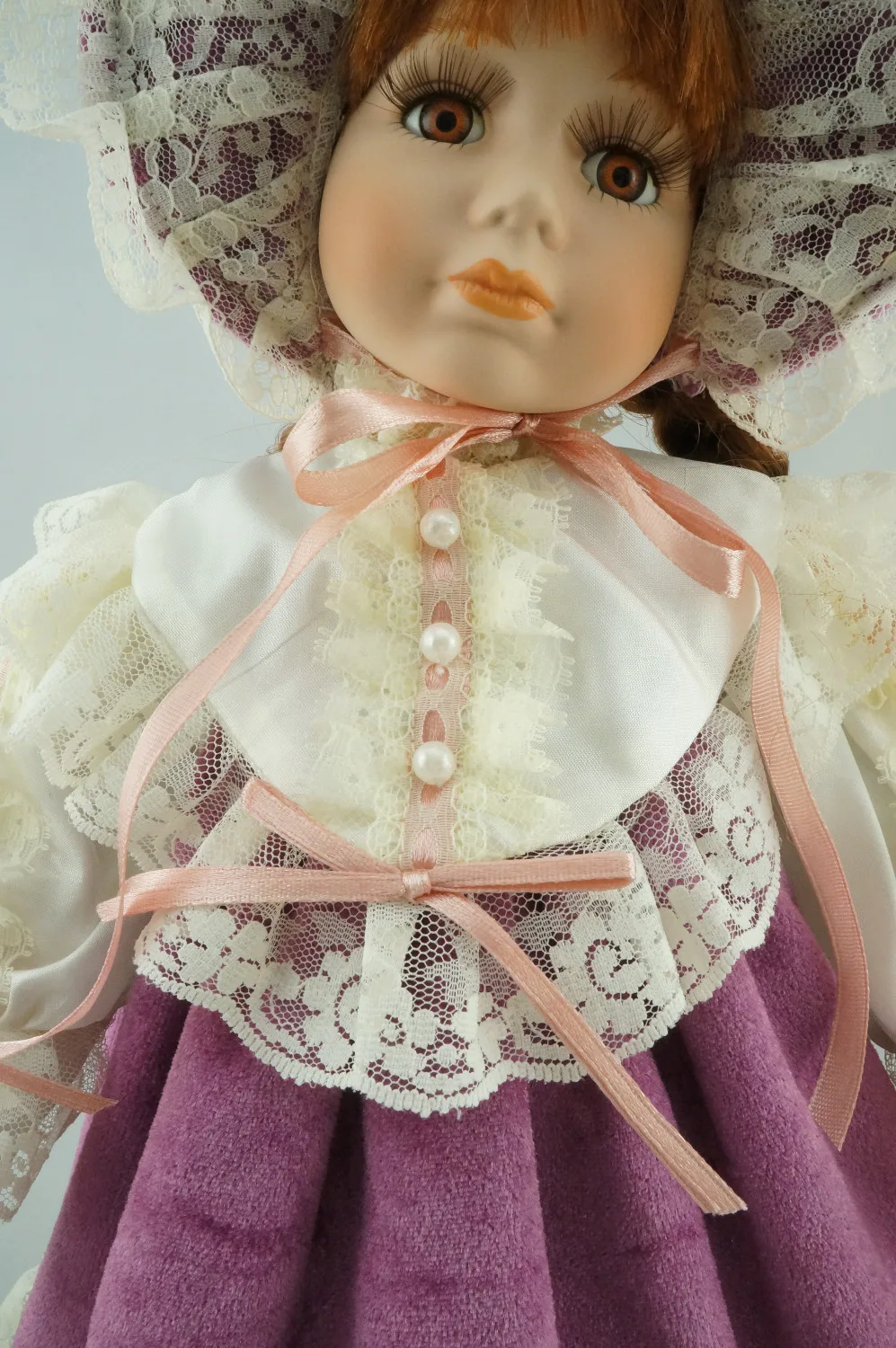 Cosette 16 &quotНовая Элегантная фиолетовая кукла ручной работы косички ангельская