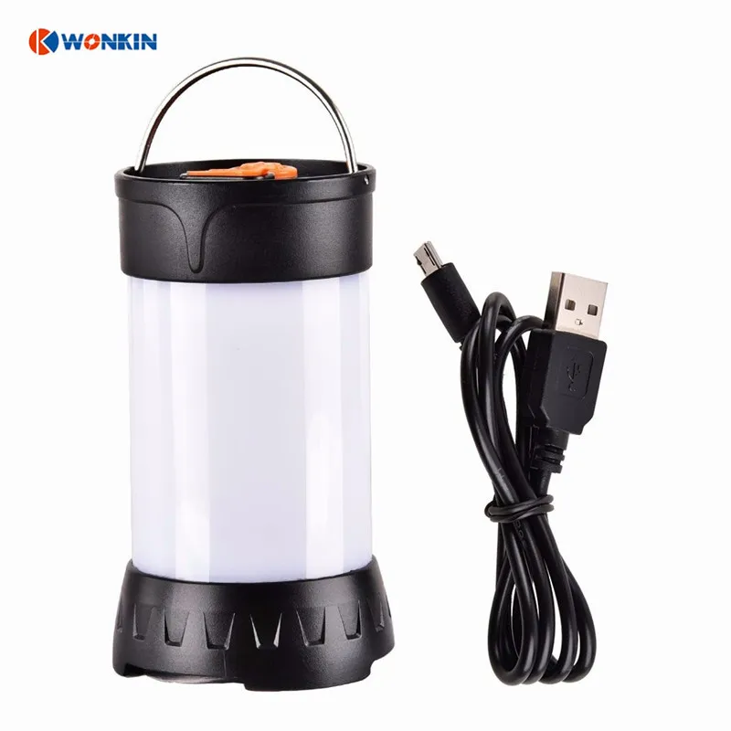 Led Camping Light Rechargeable Portable Lantern Flashlight USB Outdoor waterproof IPX7 Magnetic | Освещение
