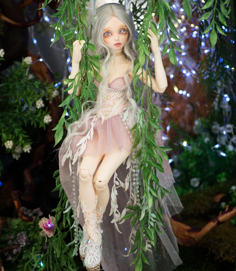 2019 Новое поступление 1/4 Bjd кукла модная эва смола с макияжем для девочки подарок