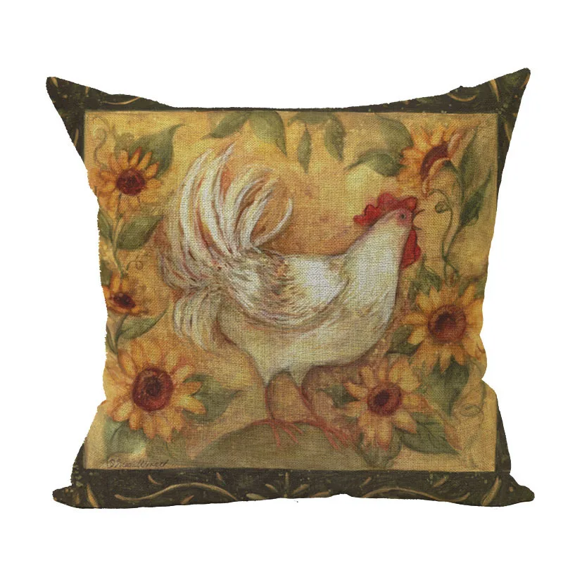 2017 льняные наволочки винтажная наволочка для дивана кресла подушка с