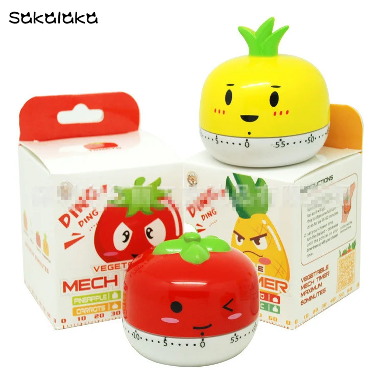 Личный подарок RB208 овощи механический кухонный таймер креативный шеф повар